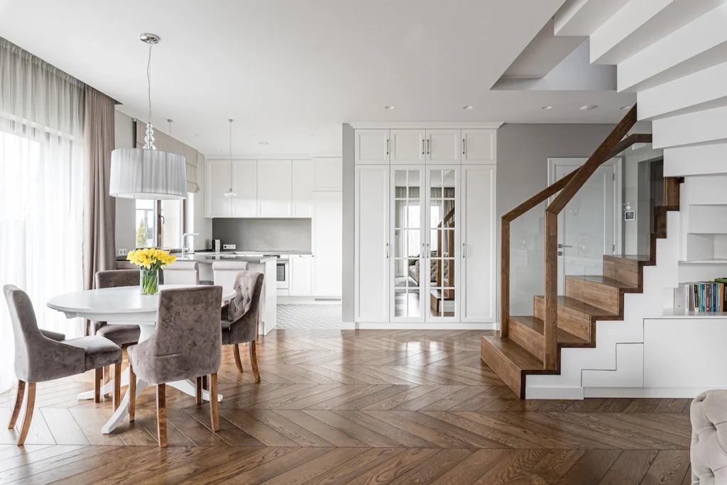 Chevron Parquet in Modern Design