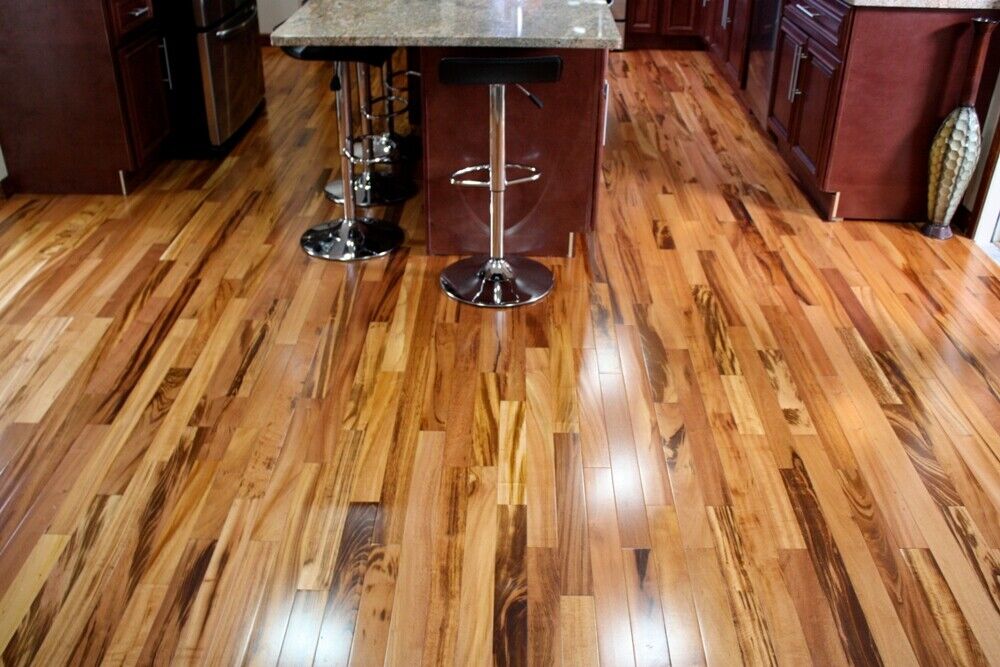 Close-up of Brazilian Walnut Grain