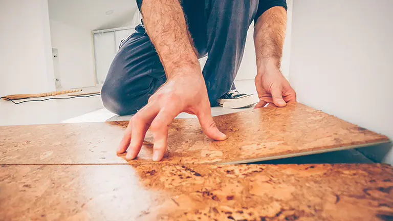 Cork Parquet Installation