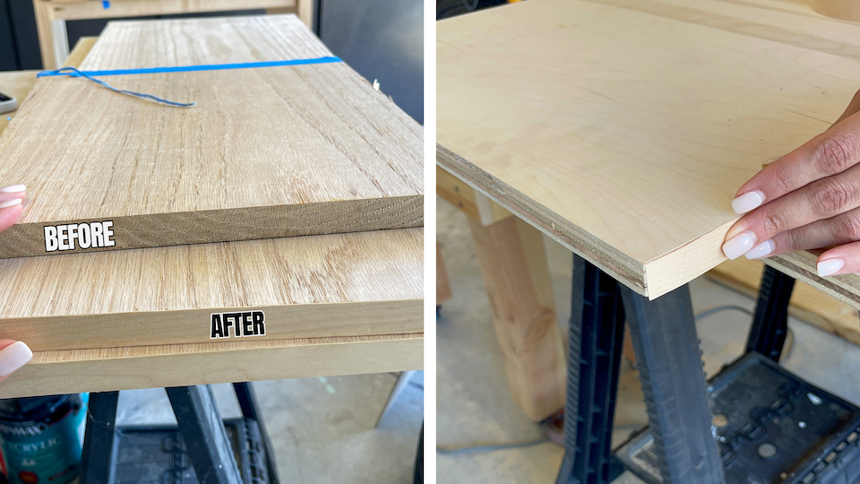 Finished Edge Banding Project