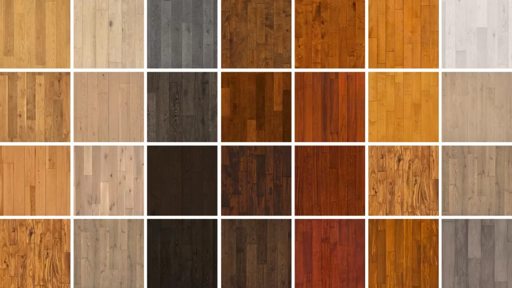 Types of Wood in Parquet
