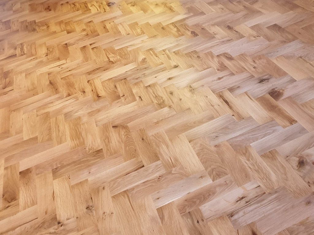 Unfinished Parquet Flooring