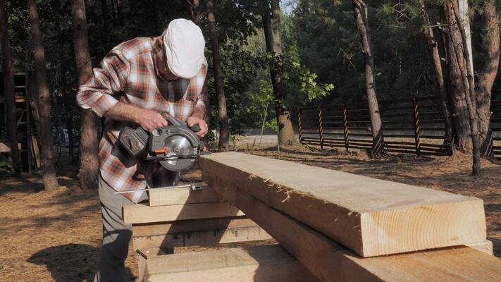 Working with 6x1 Timber