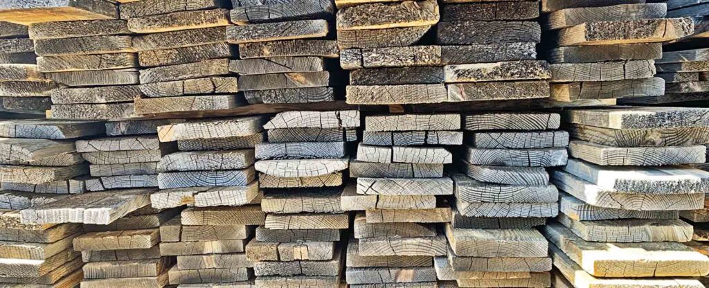 reclaimed woods in various applications
