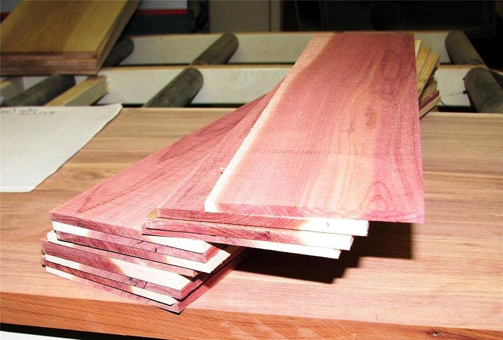red cedar wood