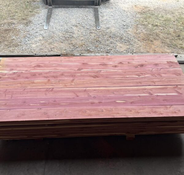 red cedar wood boards